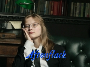 Aftonflack