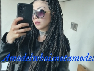 Amodelwhoisnotamodel