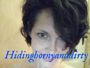 Hidinghornyanddirty