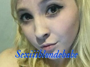 Sexiiiblondebabe