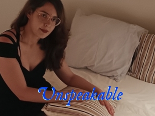 Unspeakable